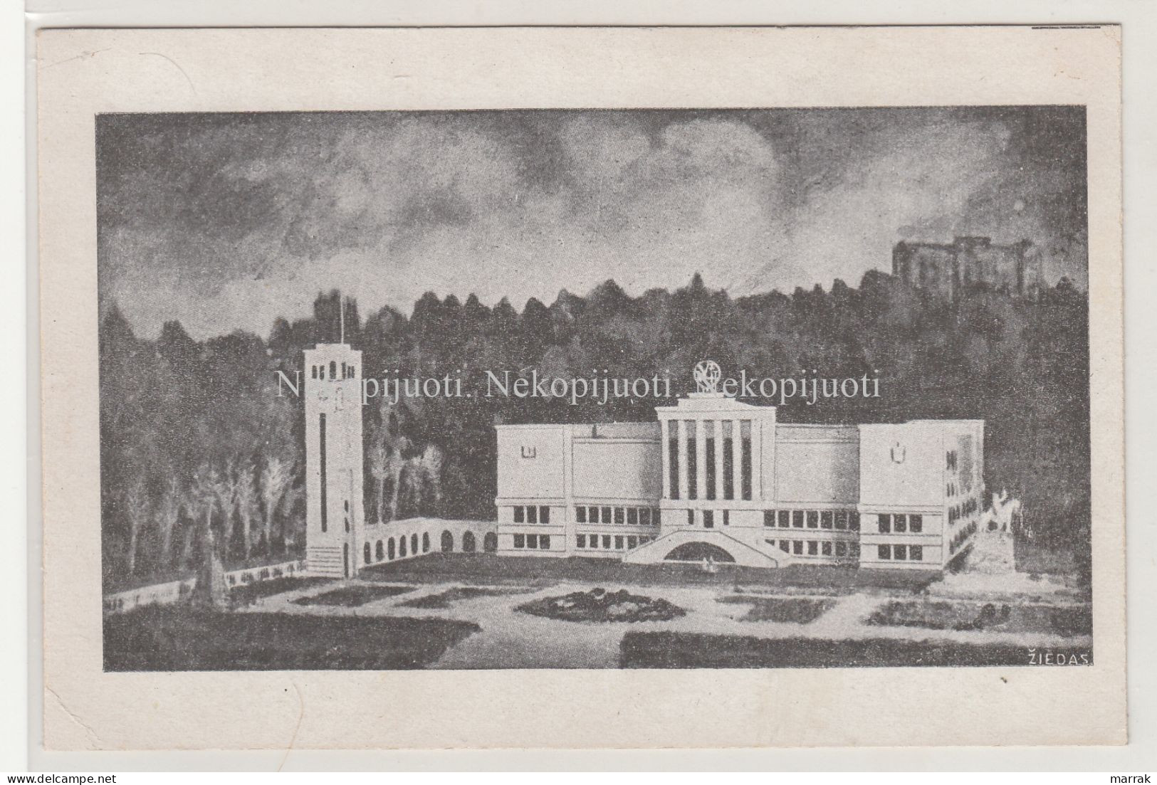 Kaunas, Karo Muziejus, Apie 1930 M. Atvirukas - Lituania