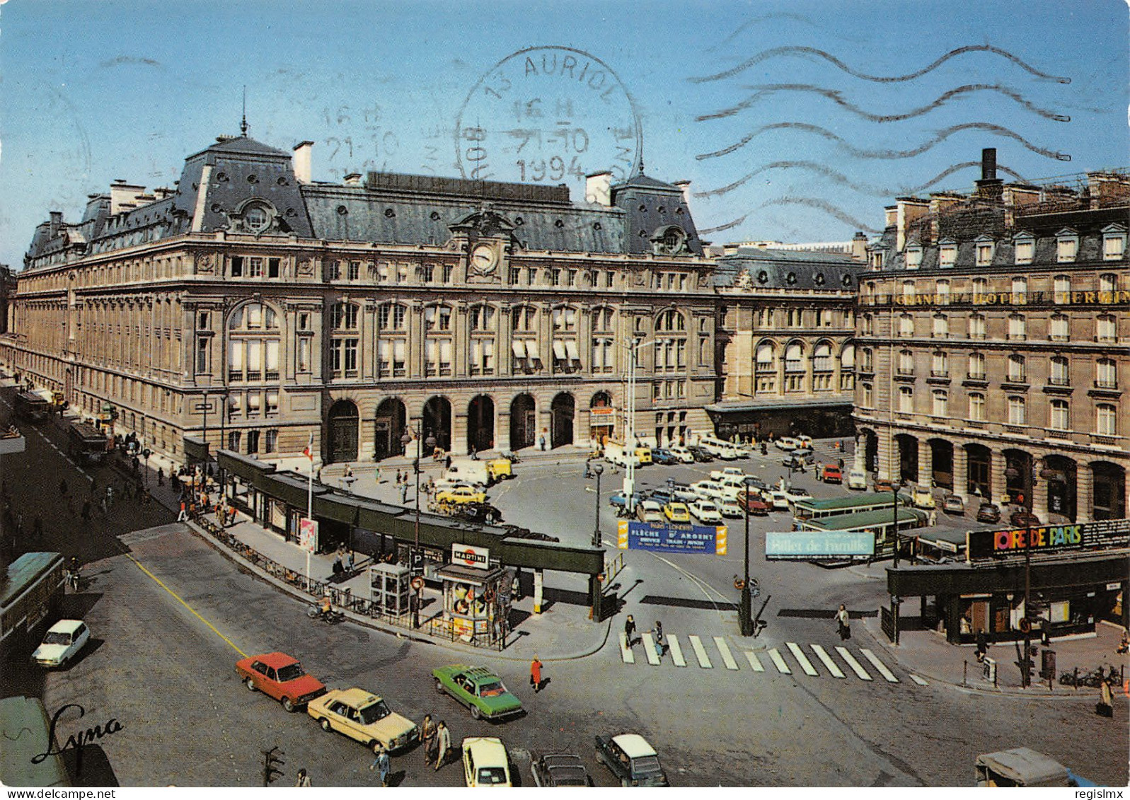 75-PARIS LA GARE SAINT LAZARE-N°T2653-B/0361 - Métro Parisien, Gares