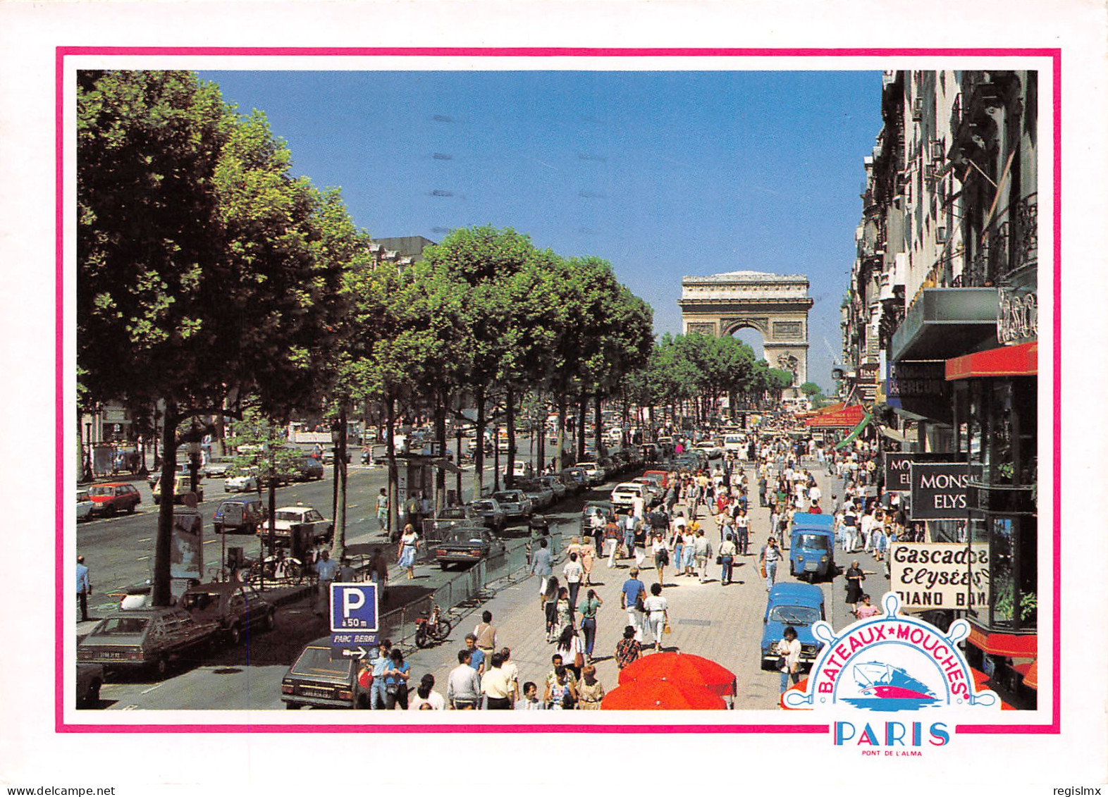 75-PARIS LES CHAMPS ELYSEES-N°T2653-B/0355 - Champs-Elysées