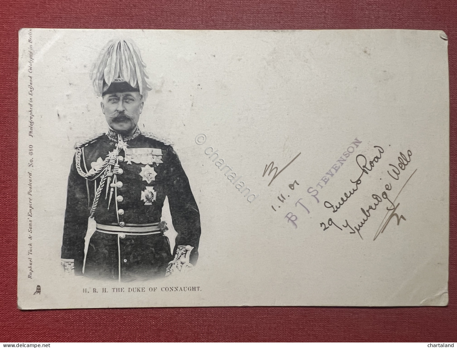 Cartolina Commemorativa - H. R. H. The Duke Of Connaught - 1901 - Non Classés
