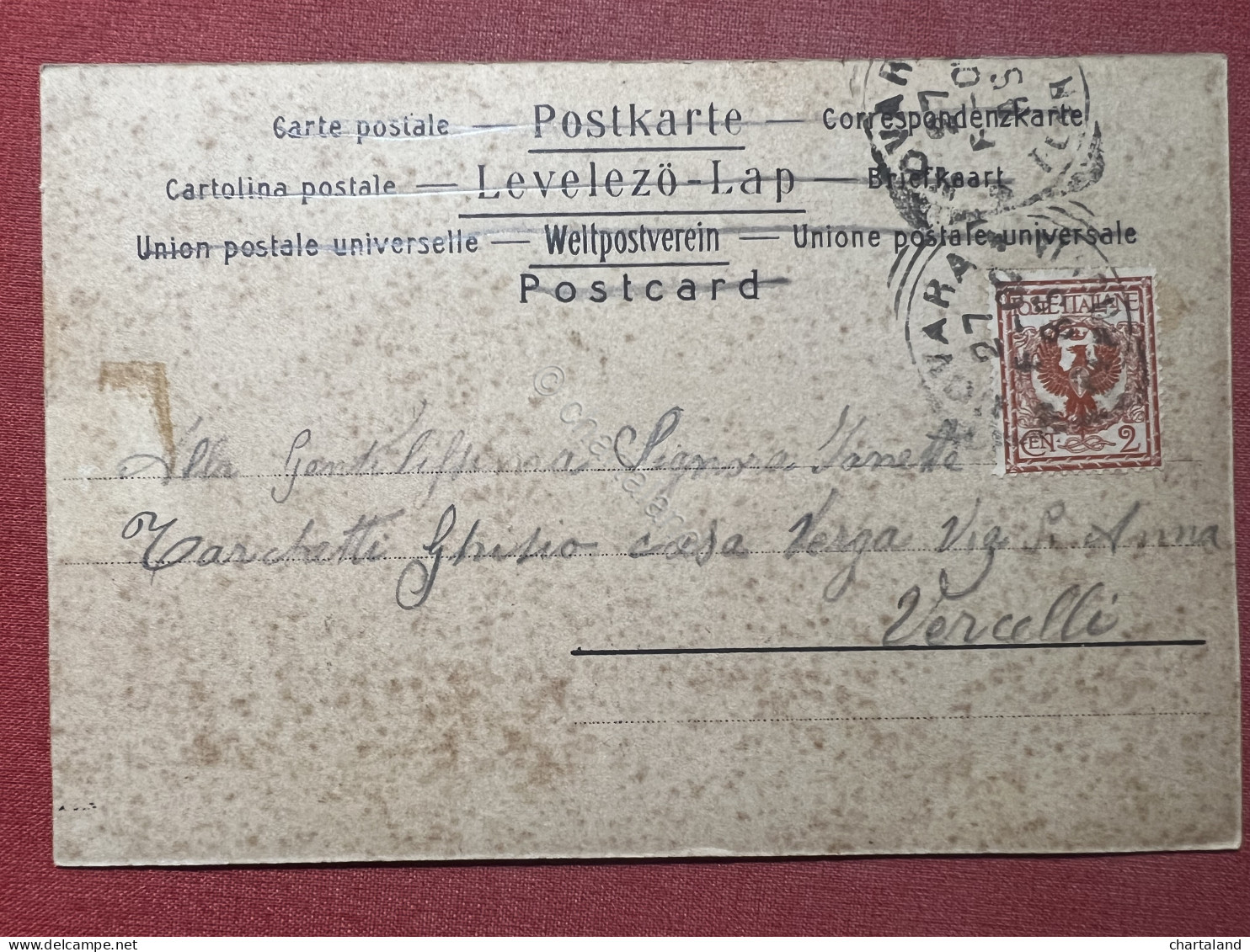 Cartolina Teatro - Lina Cavalieri - Soprano E Attrice Cinematografica - 1900 - Other & Unclassified