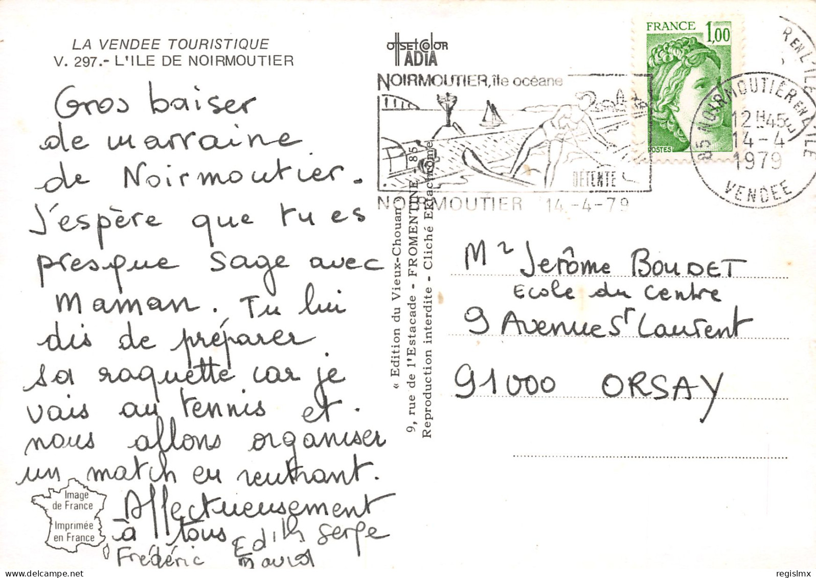 85-ILE DE NOIRMOUTIER-N°T2653-B/0097 - Ile De Noirmoutier