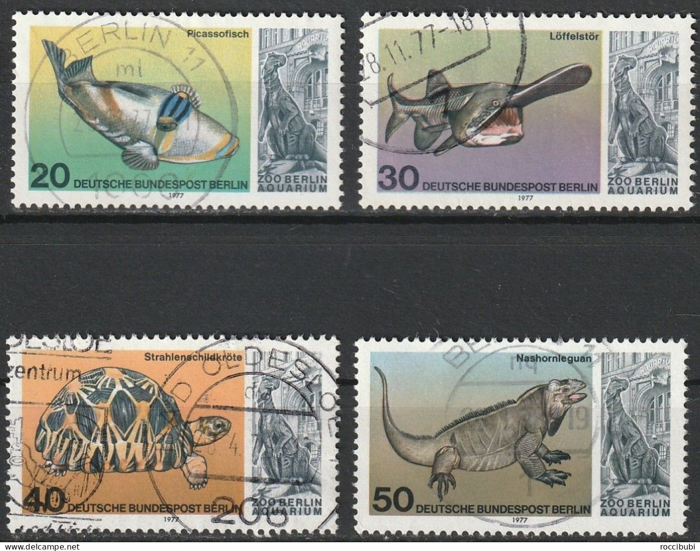 BLN 552/555 O - Used Stamps