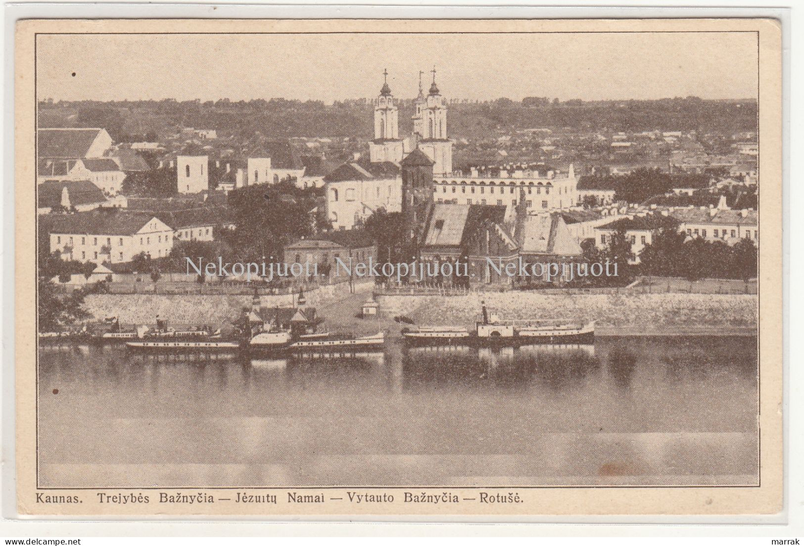 Kaunas, Senamiestis, Apie 1930 M. Atvirukas - Lithuania