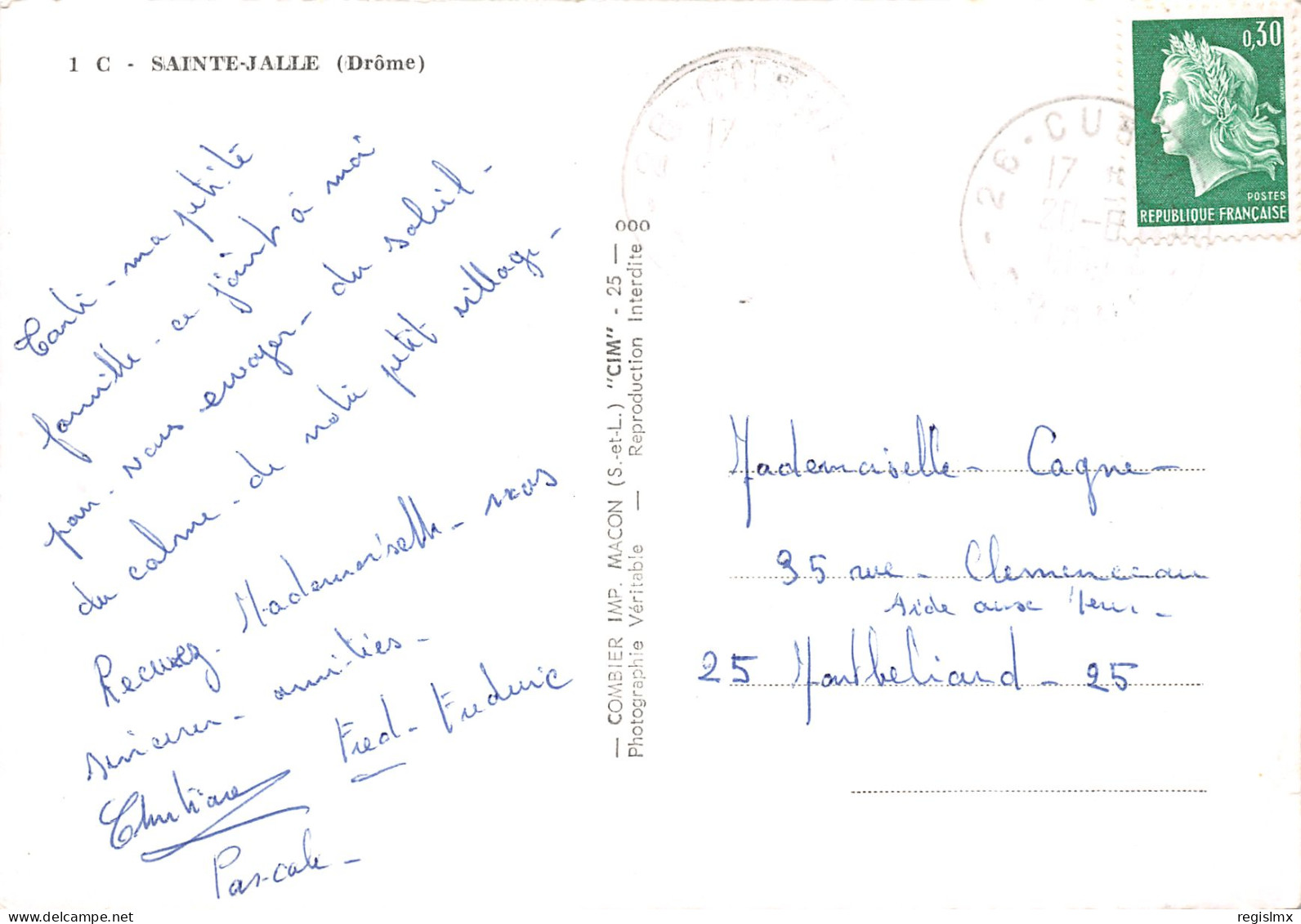 26-SAINTE JALLE-N°T2653-A/0039 - Other & Unclassified