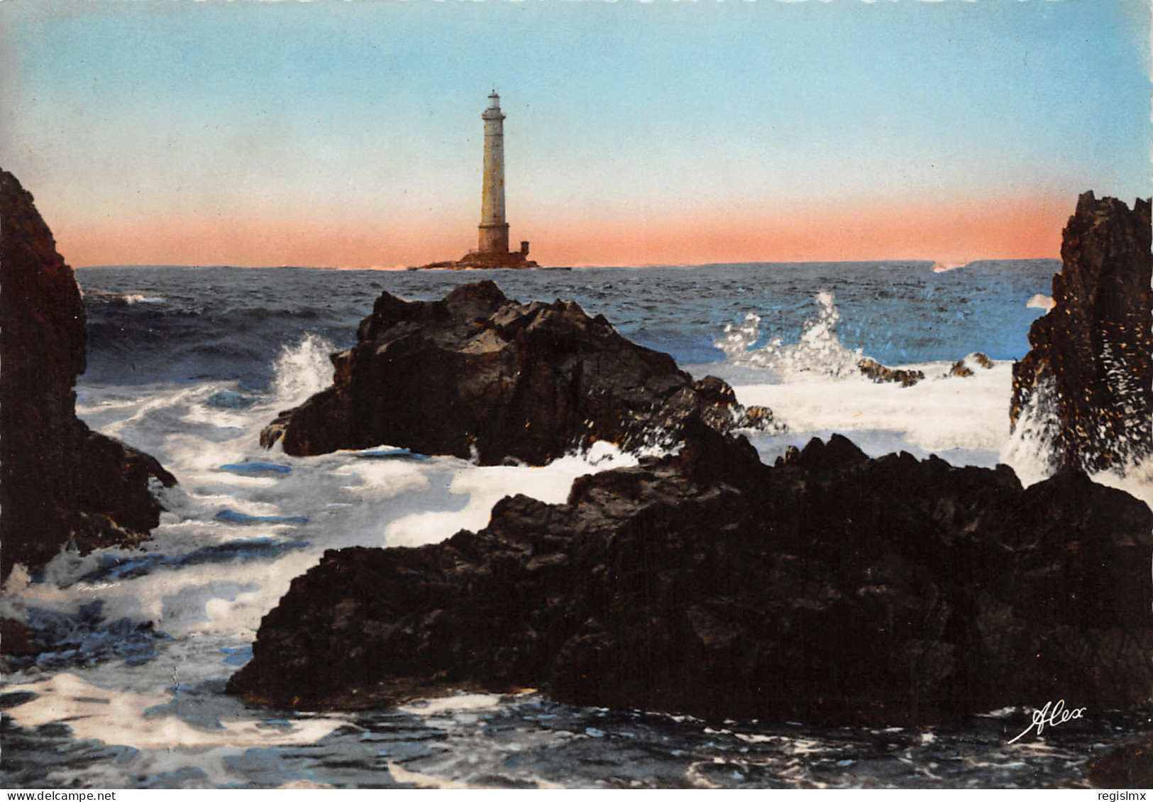 50-CHERBOURG PHARE DE GOURY-N°T2654-A/0379 - Cherbourg