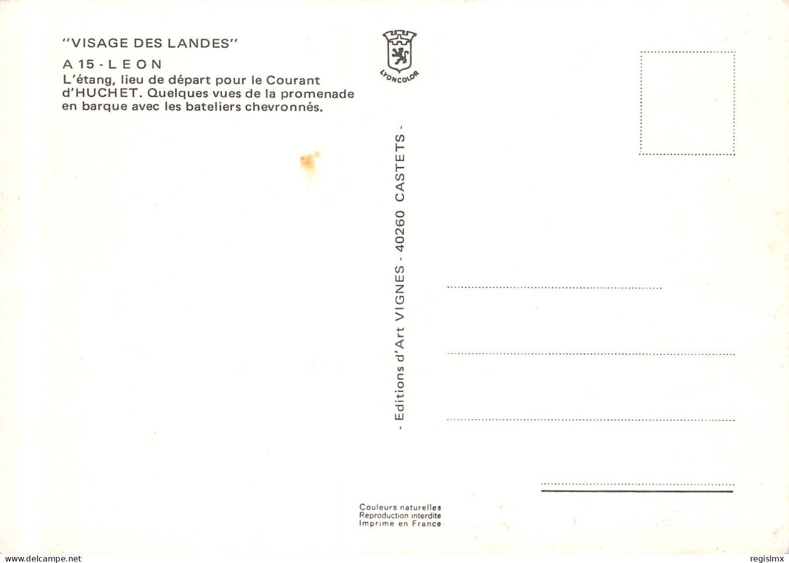 40-LES LANDES-N°T2654-A/0283 - Other & Unclassified
