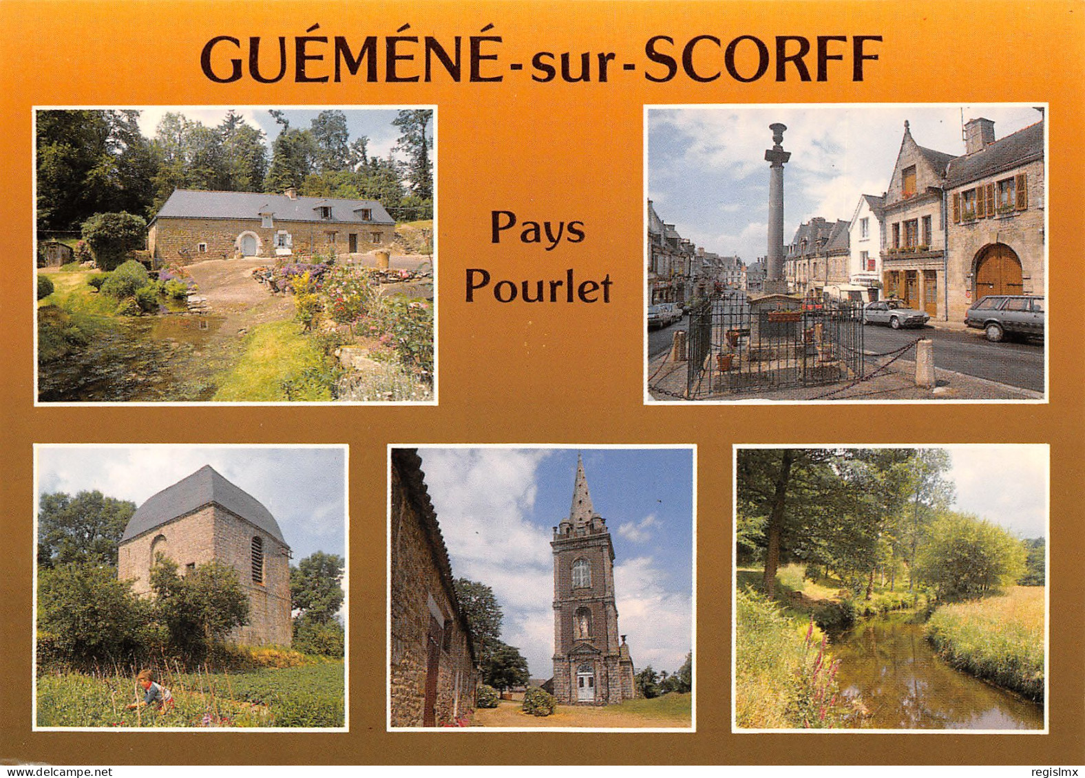 56-GUEMENE SUR SCORFF-N°T2654-A/0087 - Guemene Sur Scorff