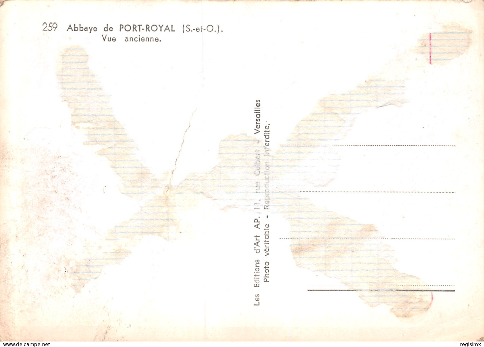 78-PORT ROYAL ABBAYE-N°T2653-D/0393 - Other & Unclassified
