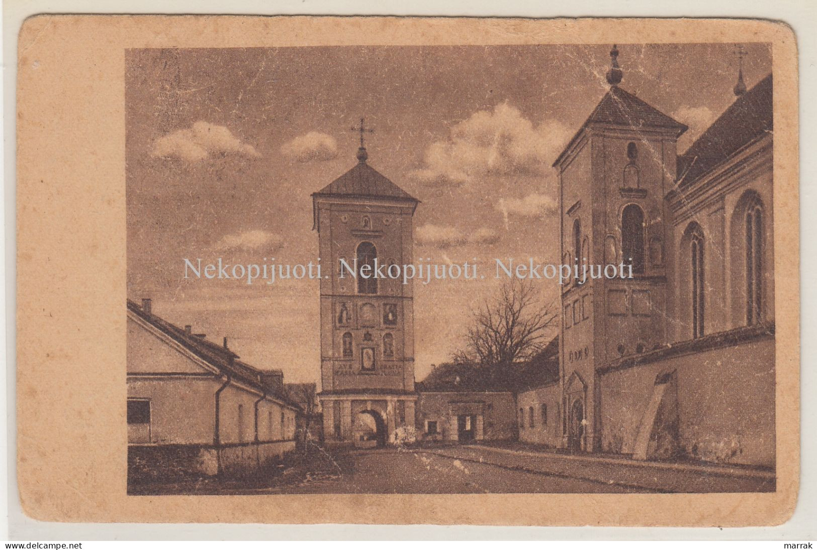 Kaunas, Žemaičių Seminarija, Apie 1930 M. Atvirukas - Lituanie