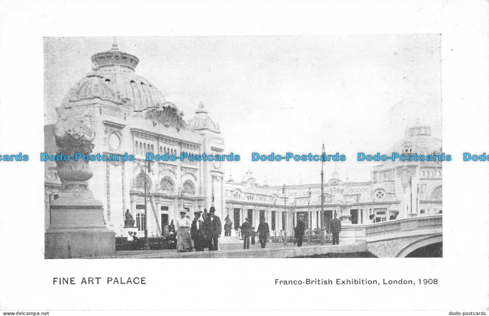 R056551 Fine Art Palace. Franco British Exhibition. London. 1908 - Autres & Non Classés