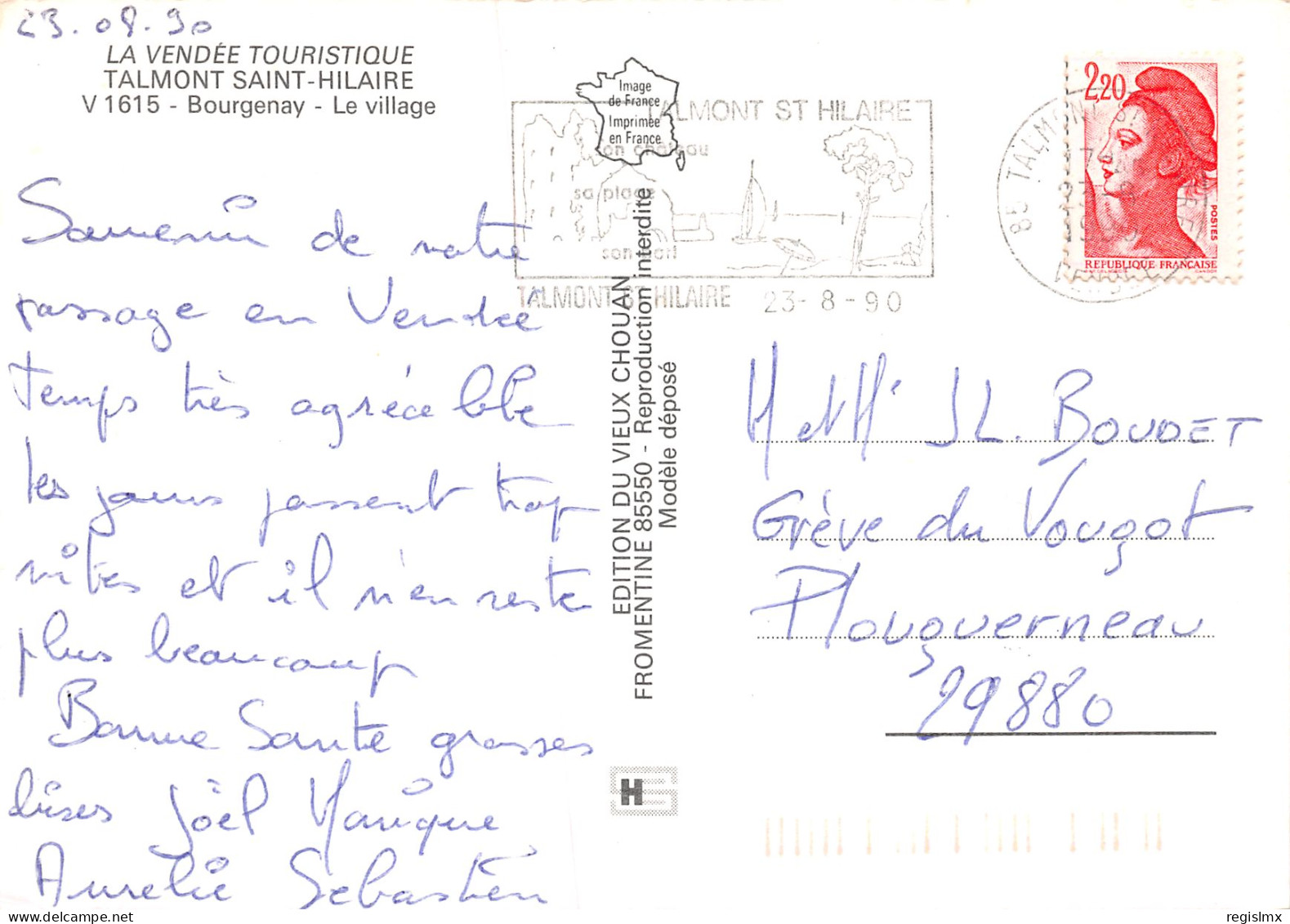 85-TALMONT SAINT HILAIRE-N°T2653-D/0251 - Talmont Saint Hilaire