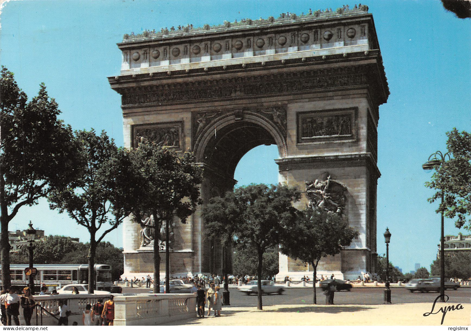 75-PARIS L ARC DE TRIOMPHE-N°T2653-D/0221 - Arc De Triomphe