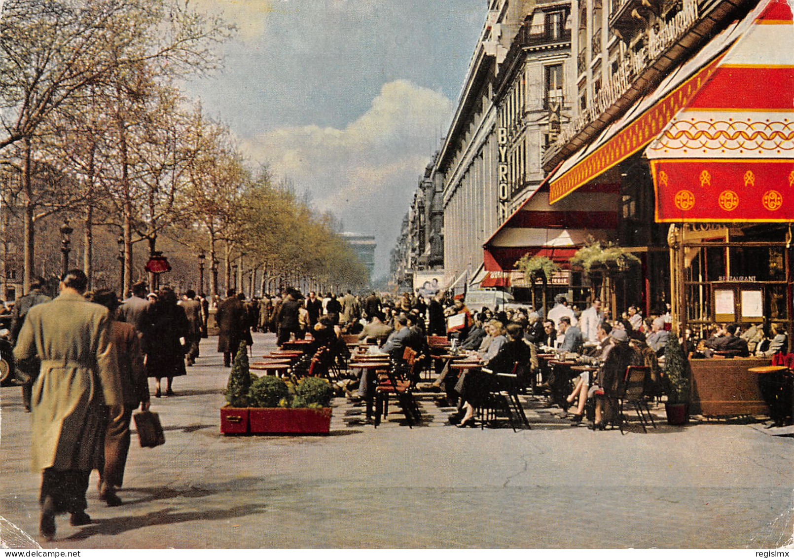 75-PARIS AVENUE DES CHAMPS ELYSEES-N°T2653-D/0193 - Champs-Elysées