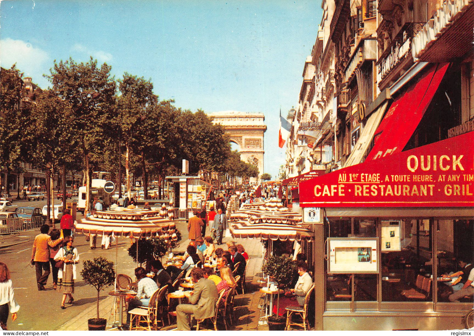 75-PARIS AVENUE DES CHAMPS ELYSEES-N°T2653-D/0177 - Champs-Elysées