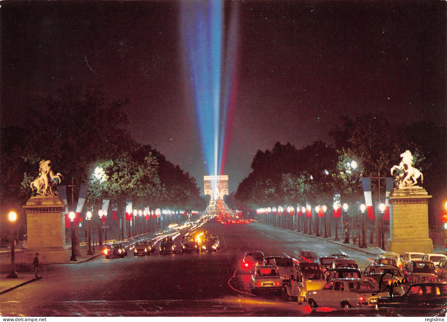75-PARIS AVENUE DES CHAMPS ELYSEES-N°T2653-D/0167 - Champs-Elysées