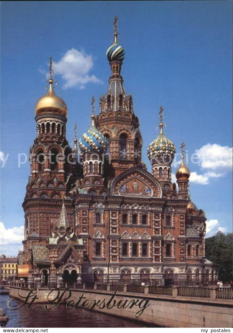 72531197 St Petersburg Leningrad Church Of The Resurrection   - Rusland