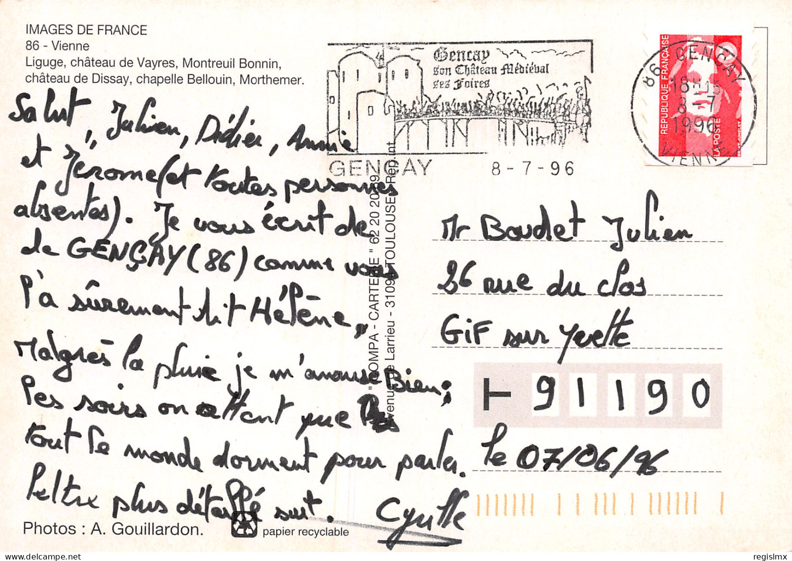 86-VIENNE-N°T2653-C/0347 - Other & Unclassified