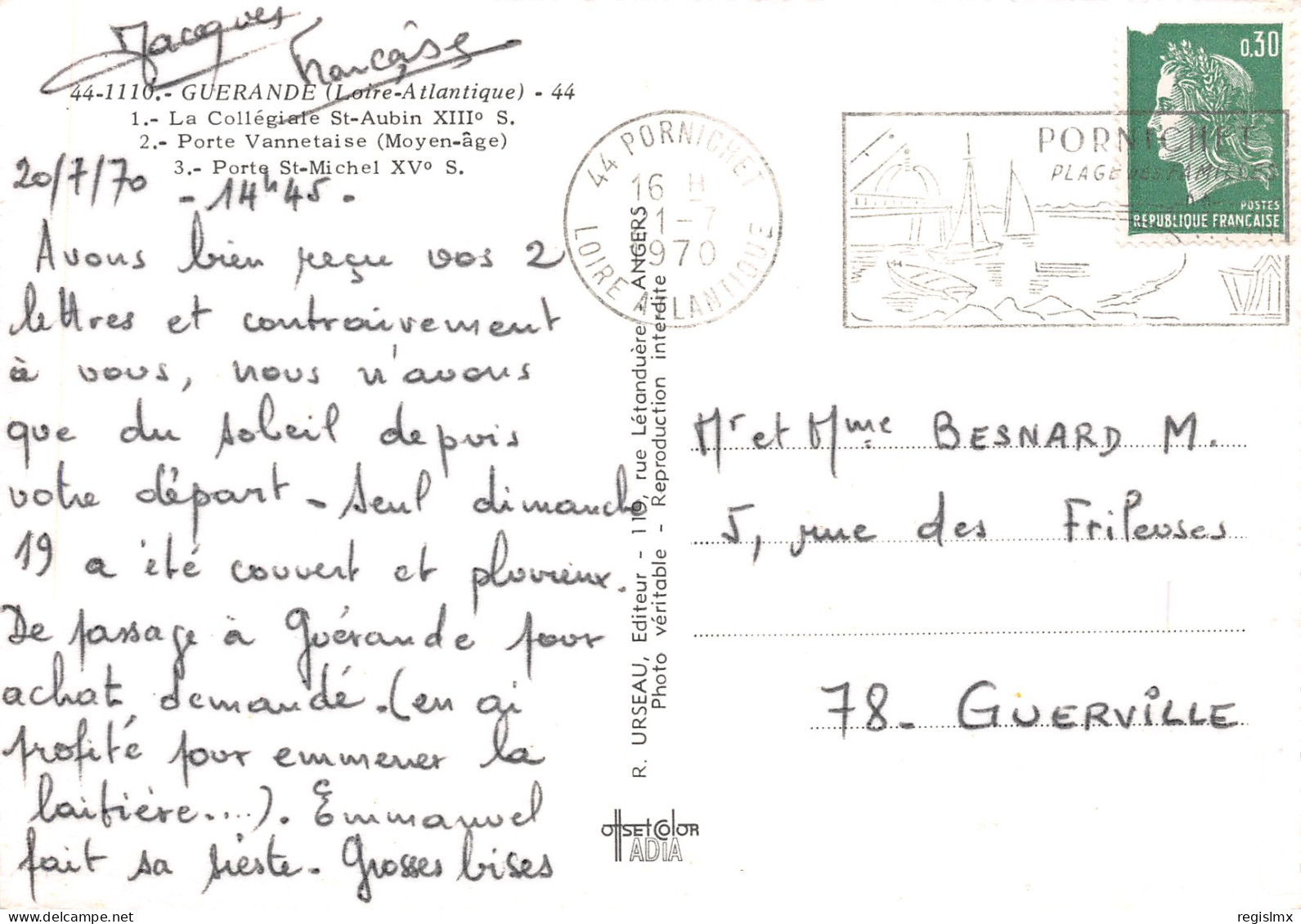 44-GUERANDE-N°T2654-C/0321 - Guérande