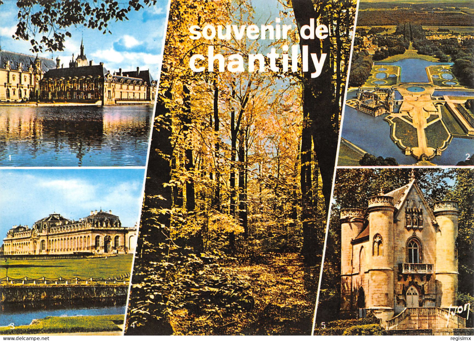 60-CHANTILLY CHATEAU-N°T2654-C/0211 - Chantilly