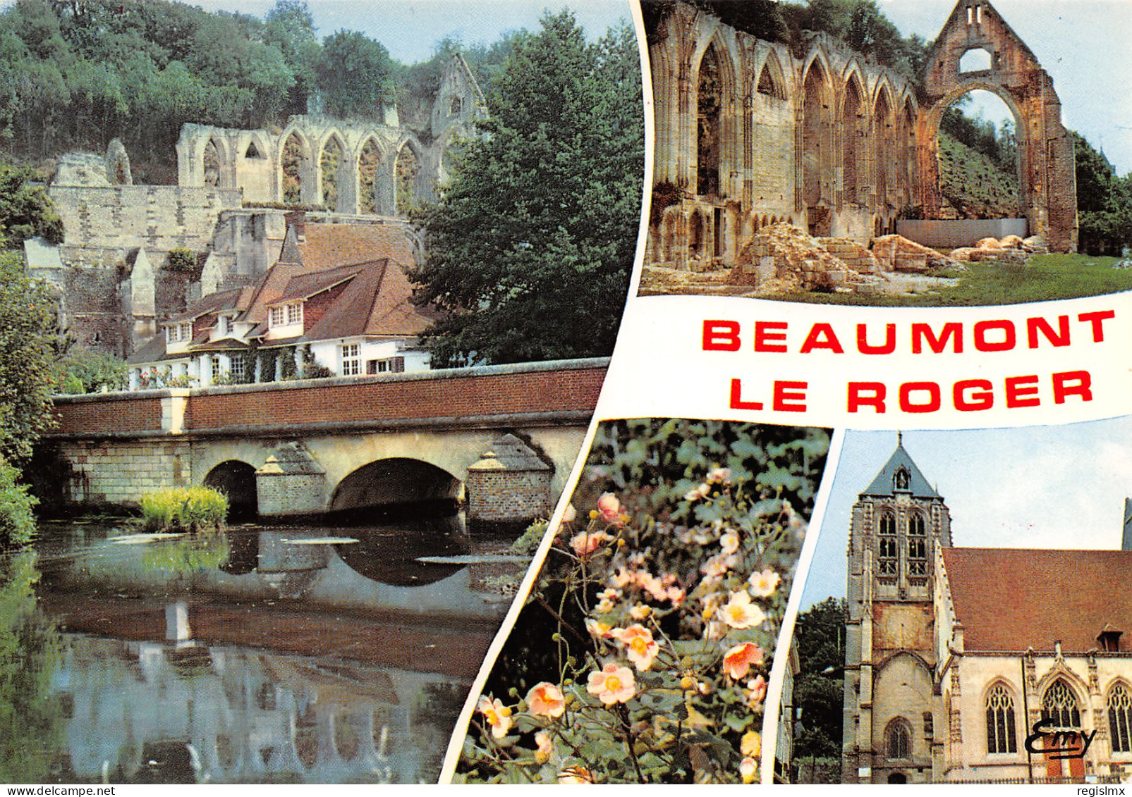 27-BEAUMONT LE ROGER-N°T2654-B/0365 - Beaumont-le-Roger