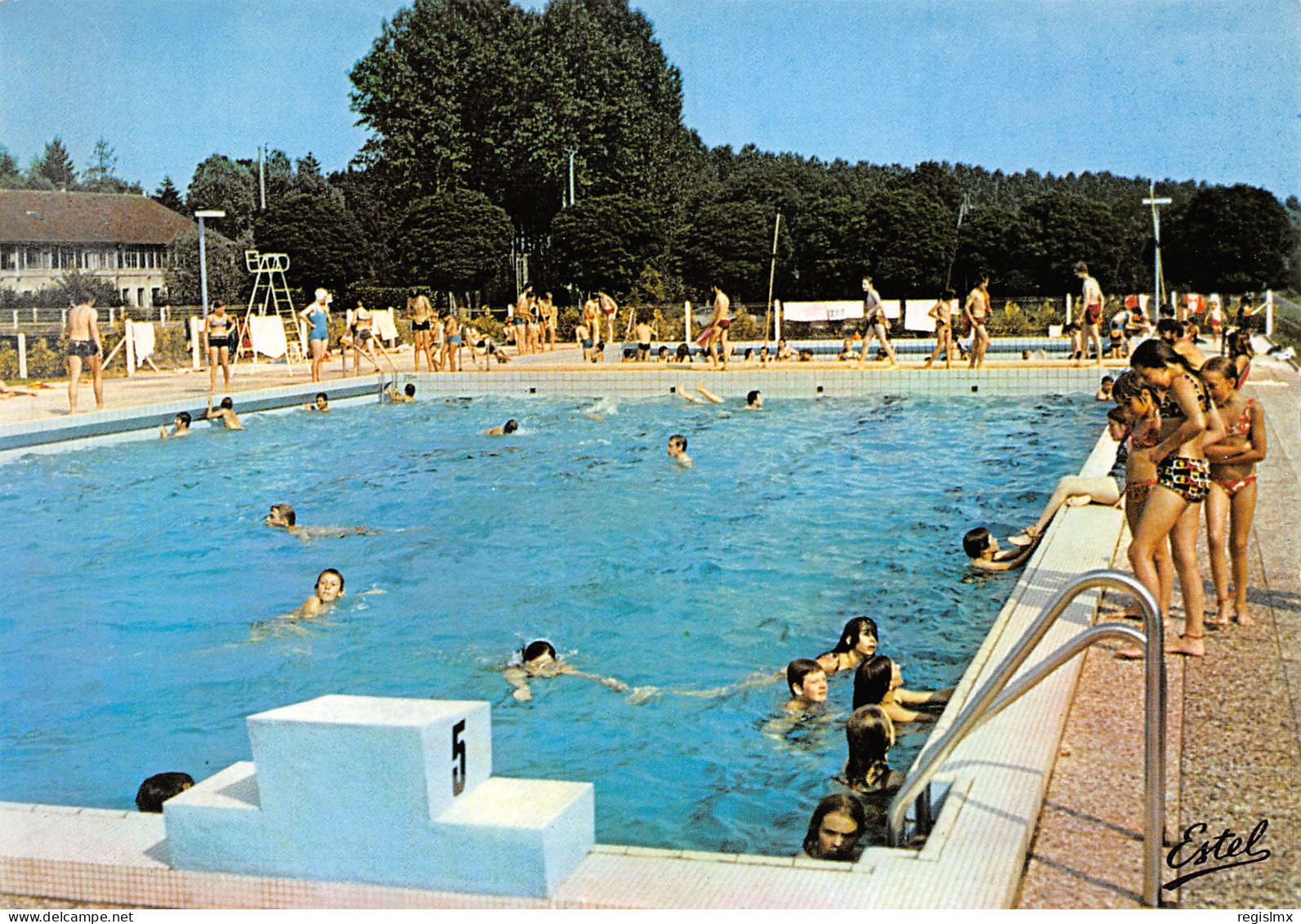 61-REMALARD PISCINE MUNICIPALE-N°T2654-B/0353 - Remalard