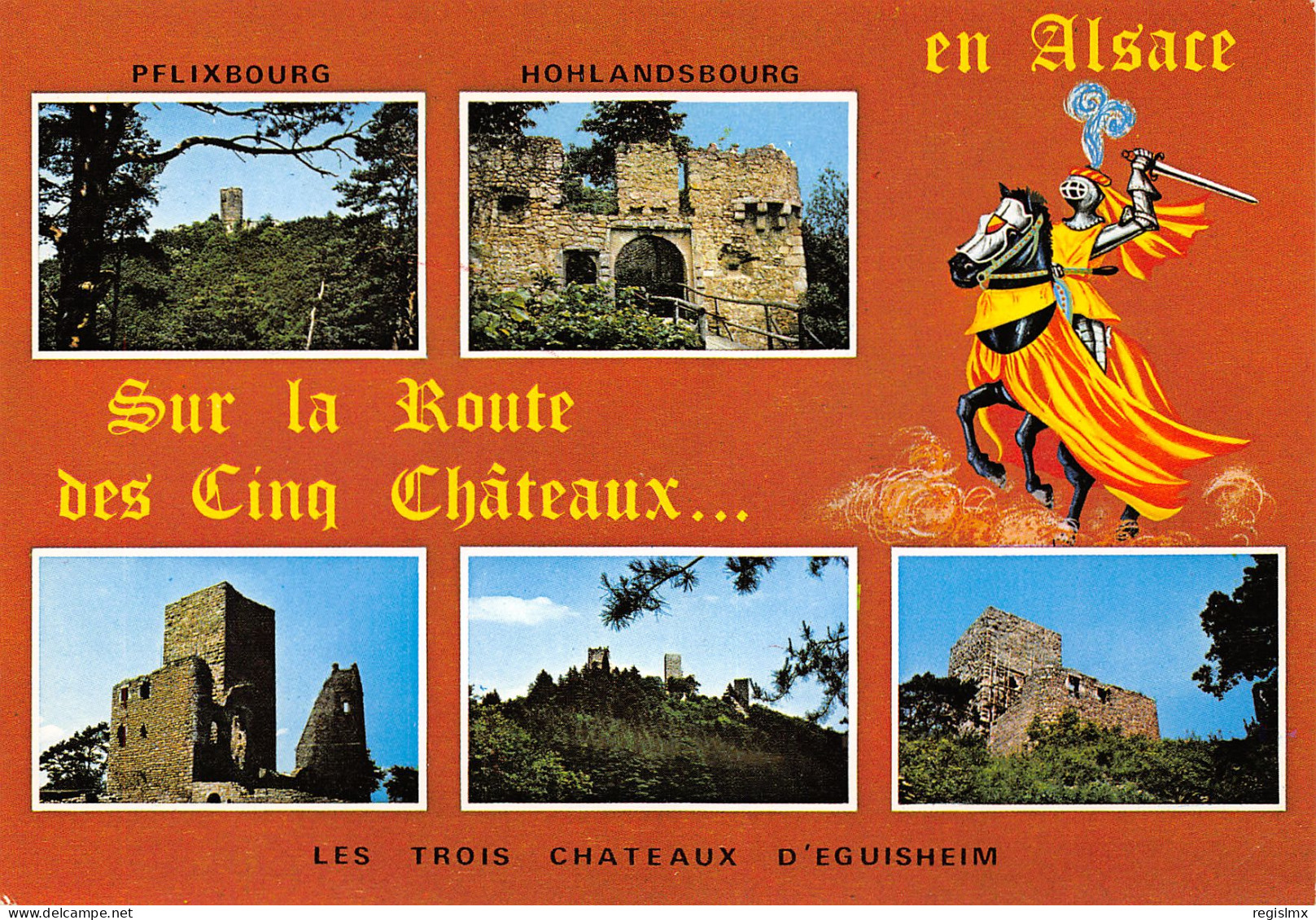 67-ALSACE CHATEAUX-N°T2654-B/0327 - Other & Unclassified
