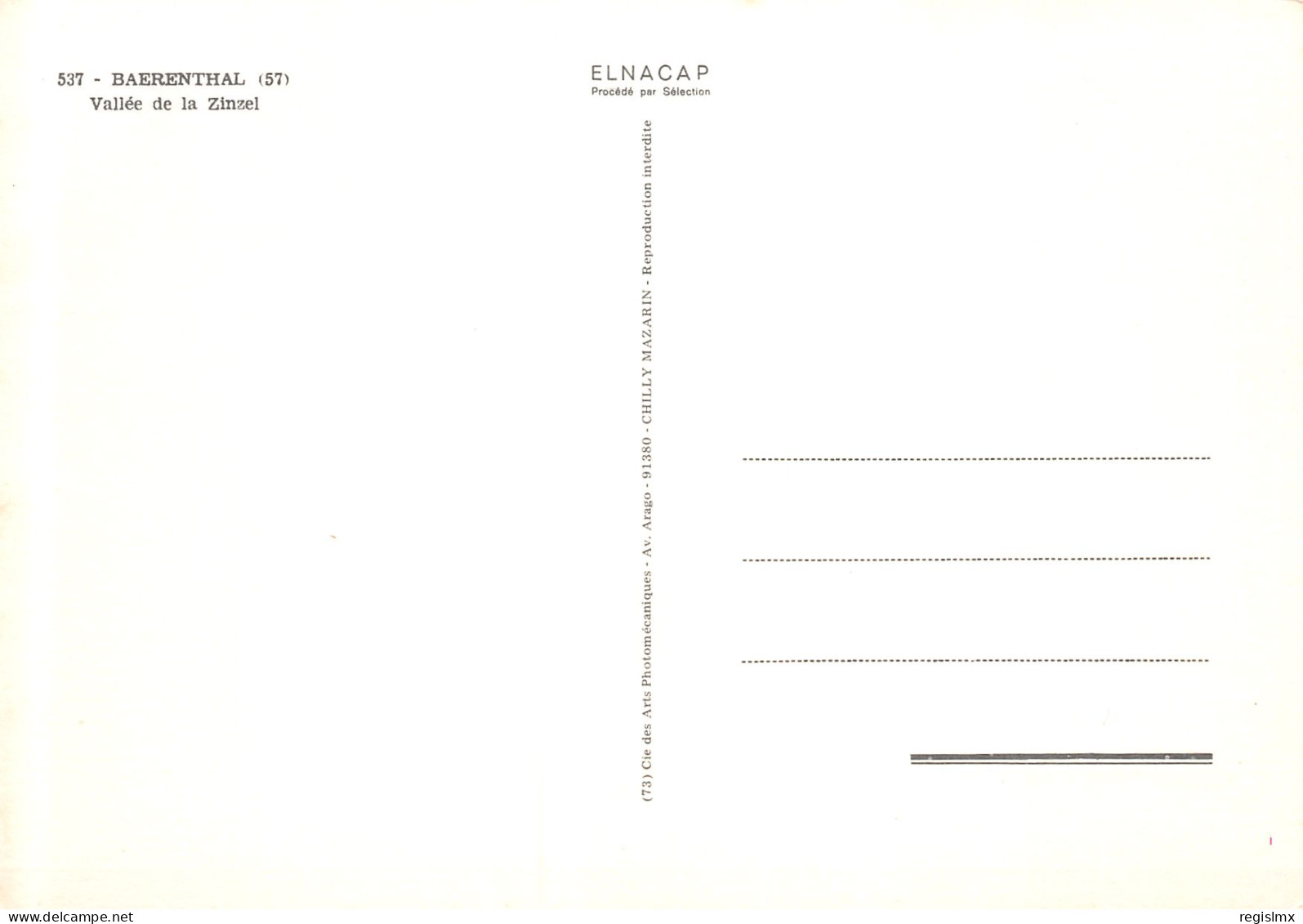 57-BAERENTHAL-N°T2654-B/0107 - Altri & Non Classificati