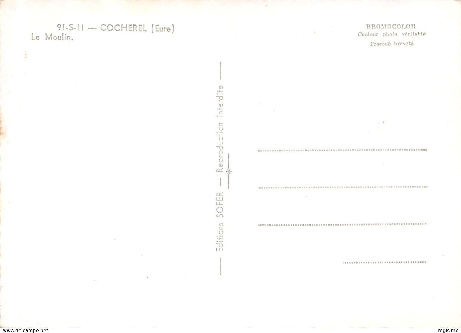 27-COCHEREL-N°T2655-A/0397 - Other & Unclassified