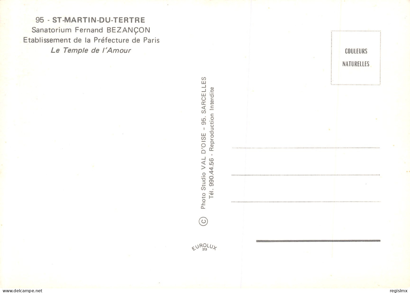 95-SAINT MARTIN DU TERTRE-N°T2655-A/0381 - Saint Martin Du Tertre