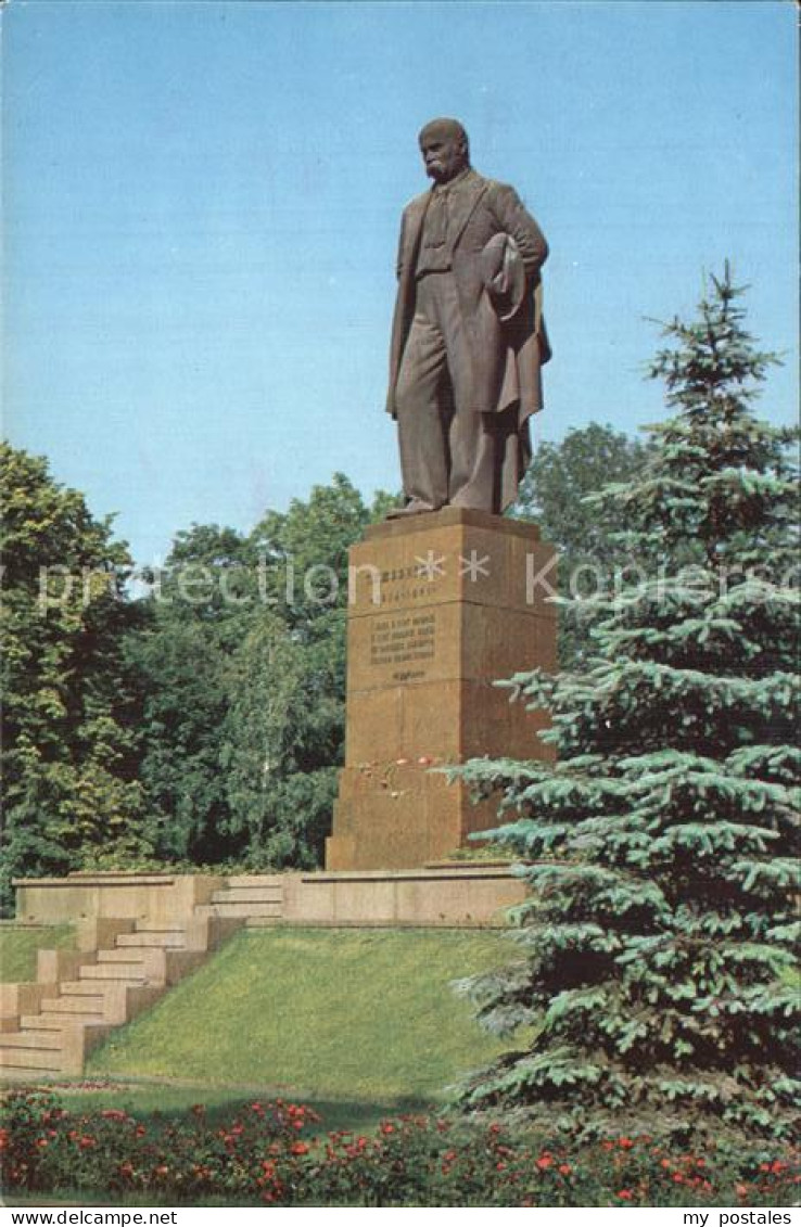 72531080 Kiev Kiew Monument To T. H. Shevchenko   - Ucrania