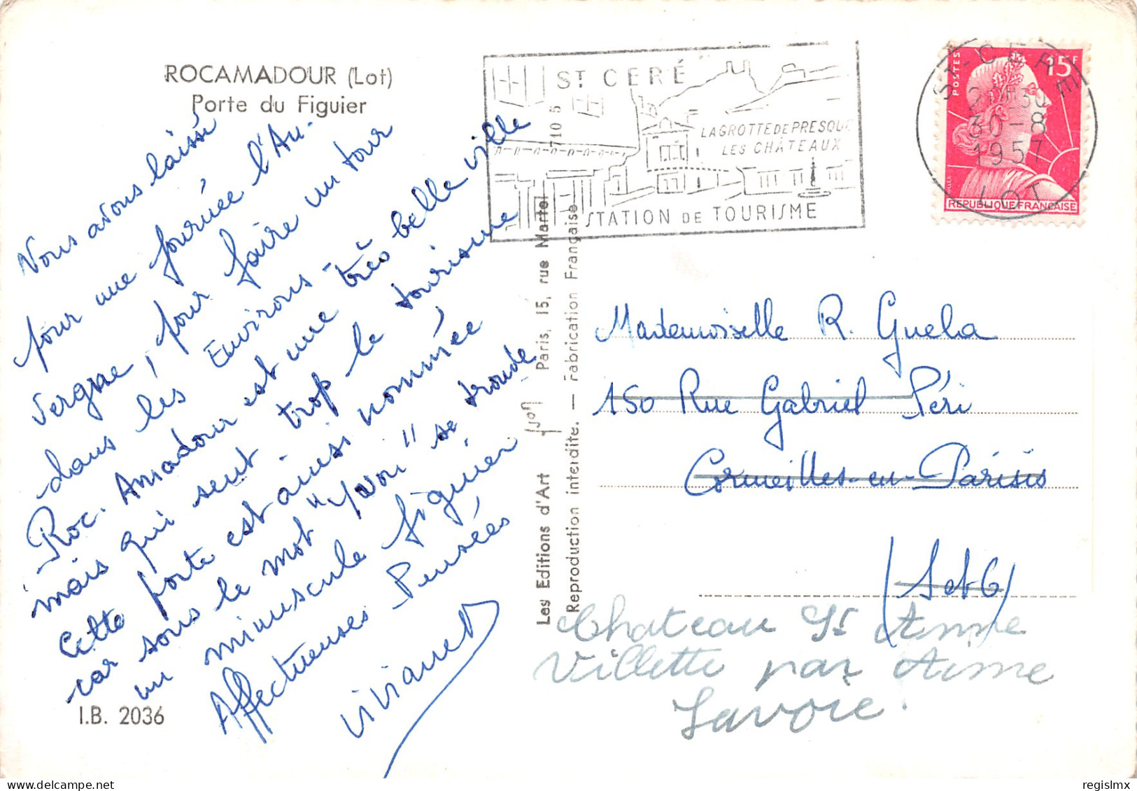 46-ROCAMADOUR-N°T2654-D/0353 - Rocamadour