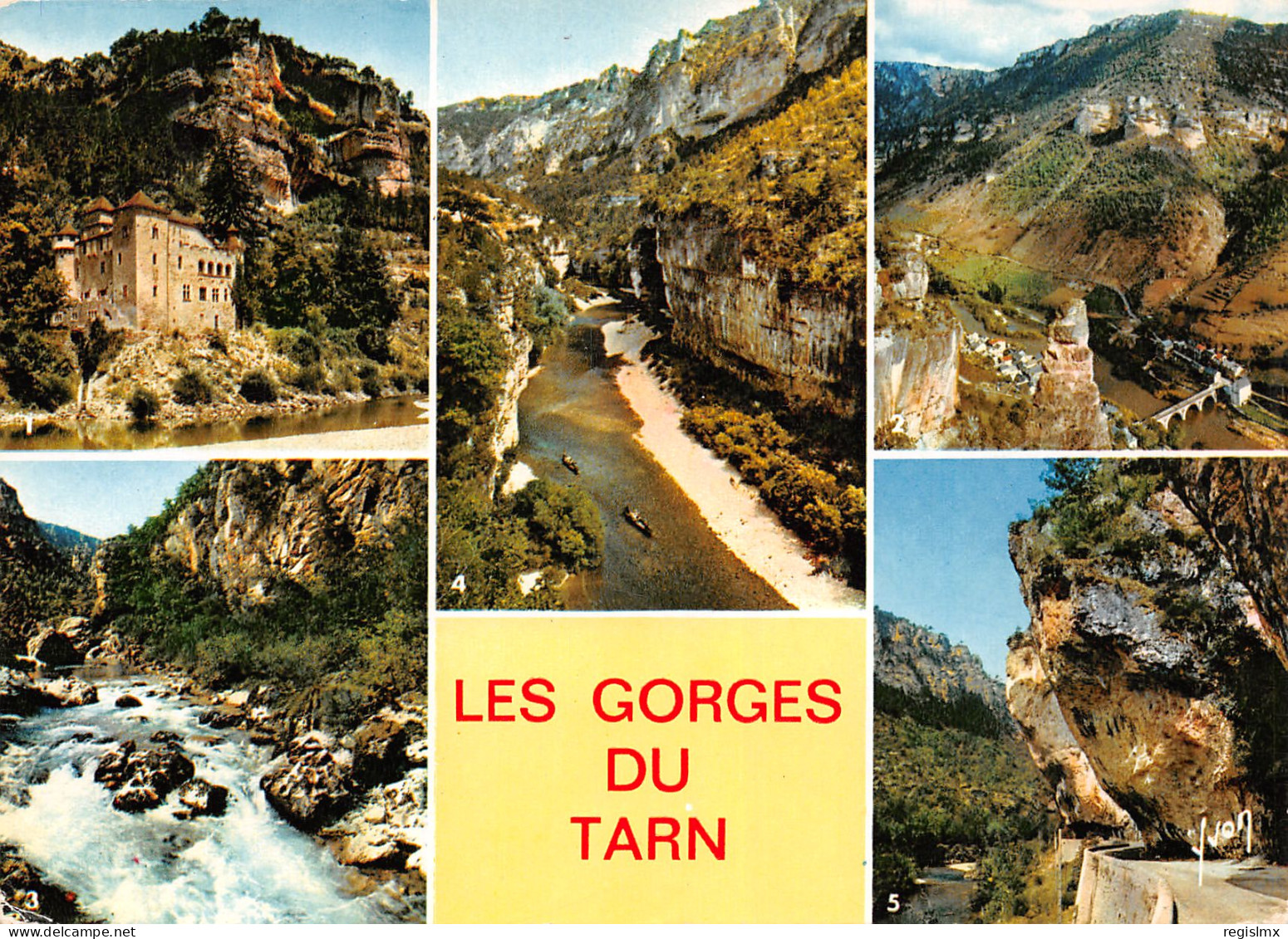 48-LES GORGES DU TARN MULTIVUES-N°T2656-A/0057 - Other & Unclassified