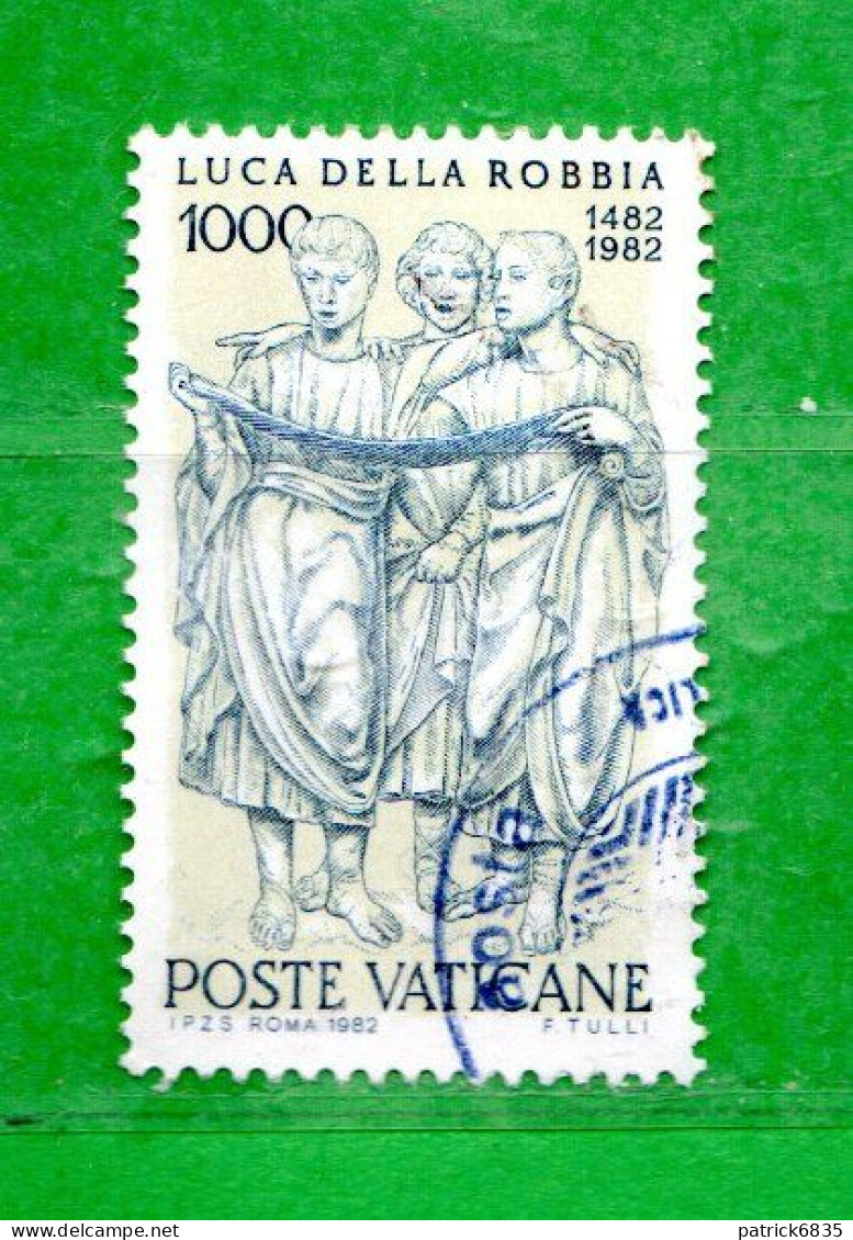 Vaticano ° - 1982 - LUCA Della ROBBIA ( Pueri Cantores ) .   Unif. 712.  Usato - Gebruikt