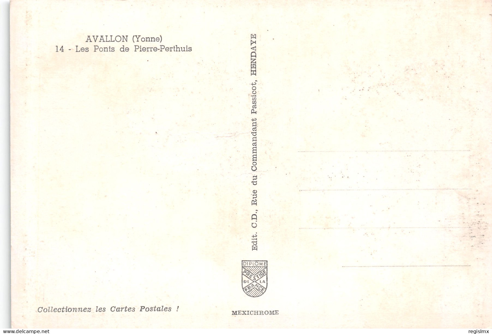 89-AVALLON-N°T2655-D/0255 - Avallon
