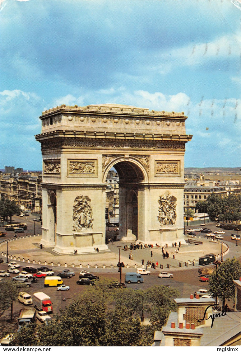75-PARIS L ARC DE TRIOMPHE-N°T2655-D/0215 - Arc De Triomphe