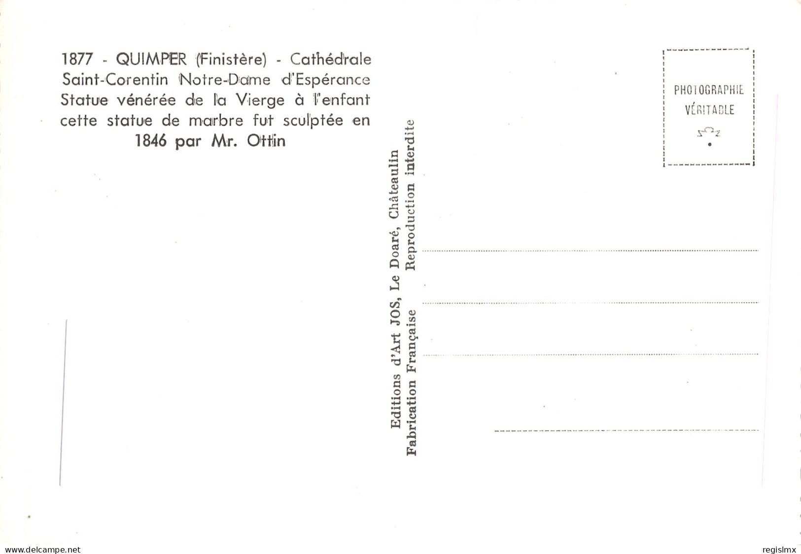 29-QUIMPER-N°T2655-D/0129 - Quimper