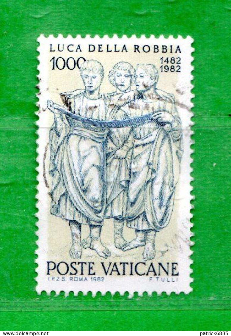 Vaticano ° - 1982 - LUCA Della ROBBIA ( Pueri Cantores ) .   Unif. 712.  Usato - Oblitérés