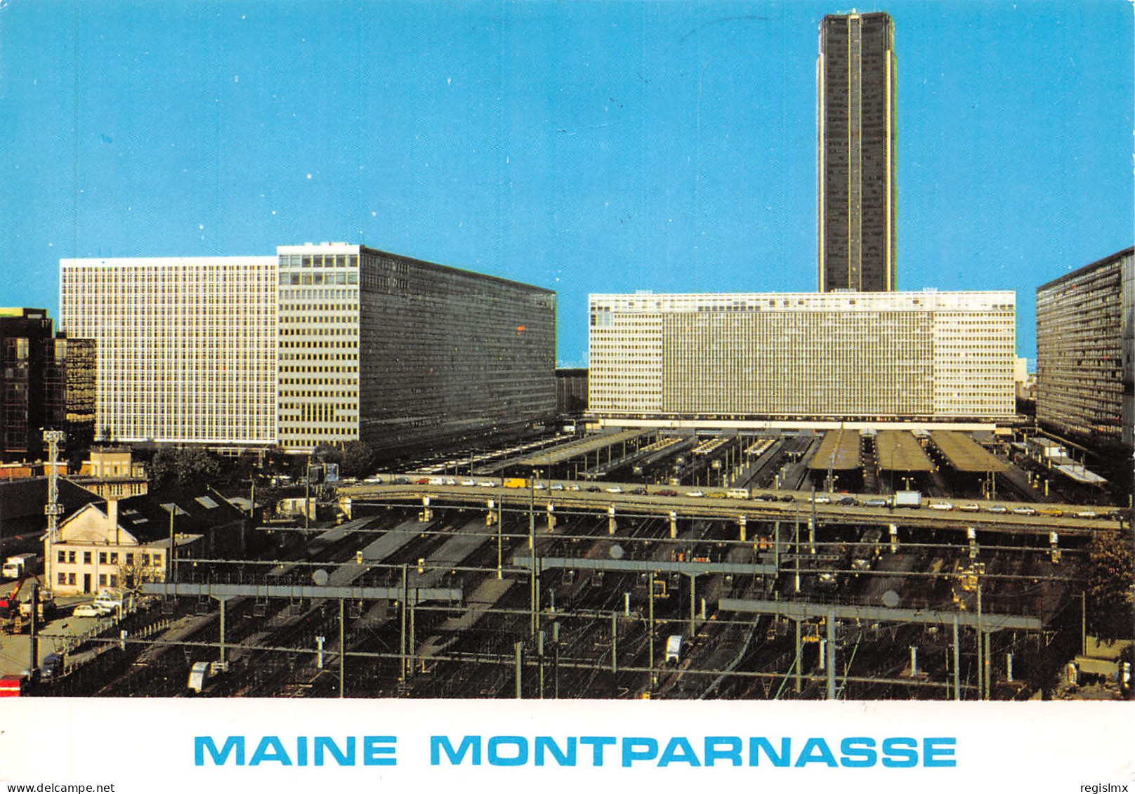 75-PARIS LA GARE MAINTE MONTPARNASSE-N°T2655-C/0325 - Stations, Underground