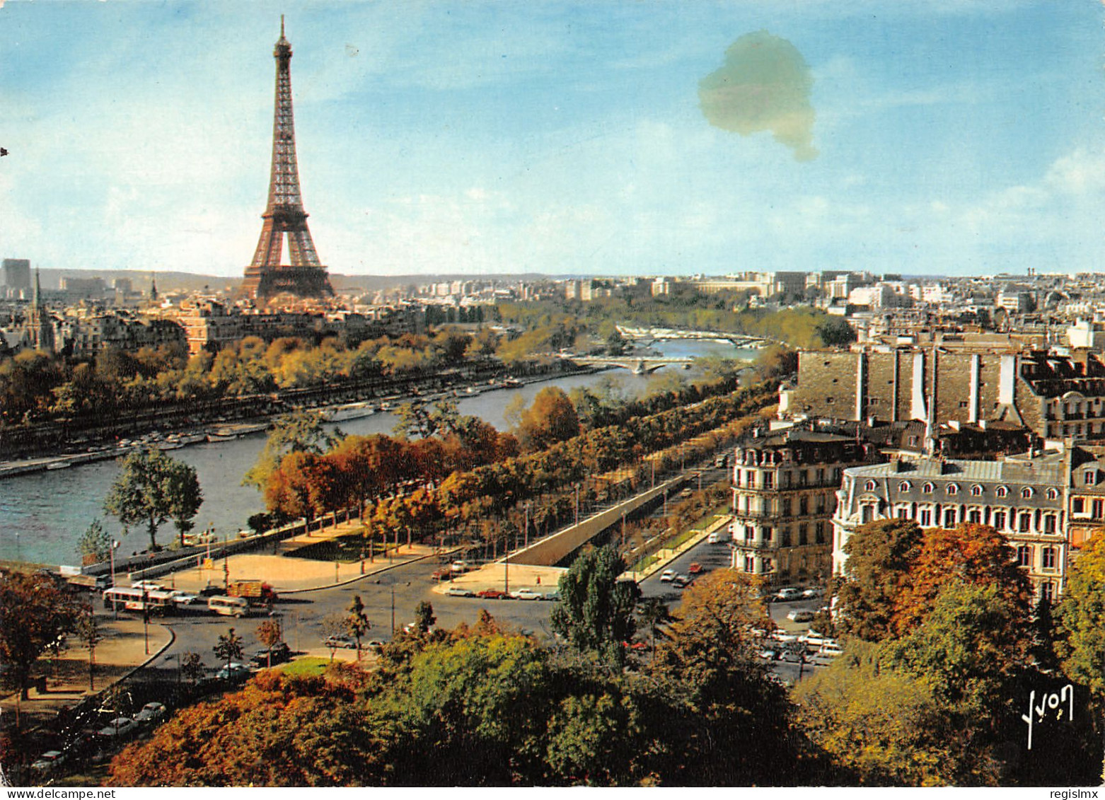 75-PARIS LA TOUR EIFFEL ET LE PALAIS DE CHAILLOT-N°T2655-C/0295 - Eiffeltoren
