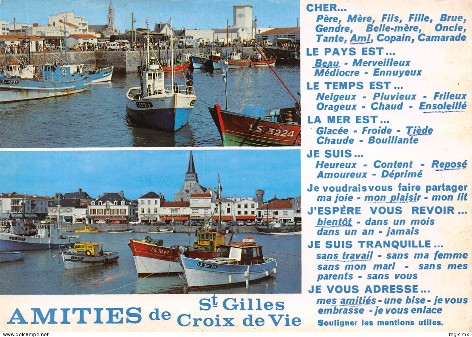 85-SAINT GILLES CROIX DE VIE-N°T2655-C/0185 - Saint Gilles Croix De Vie