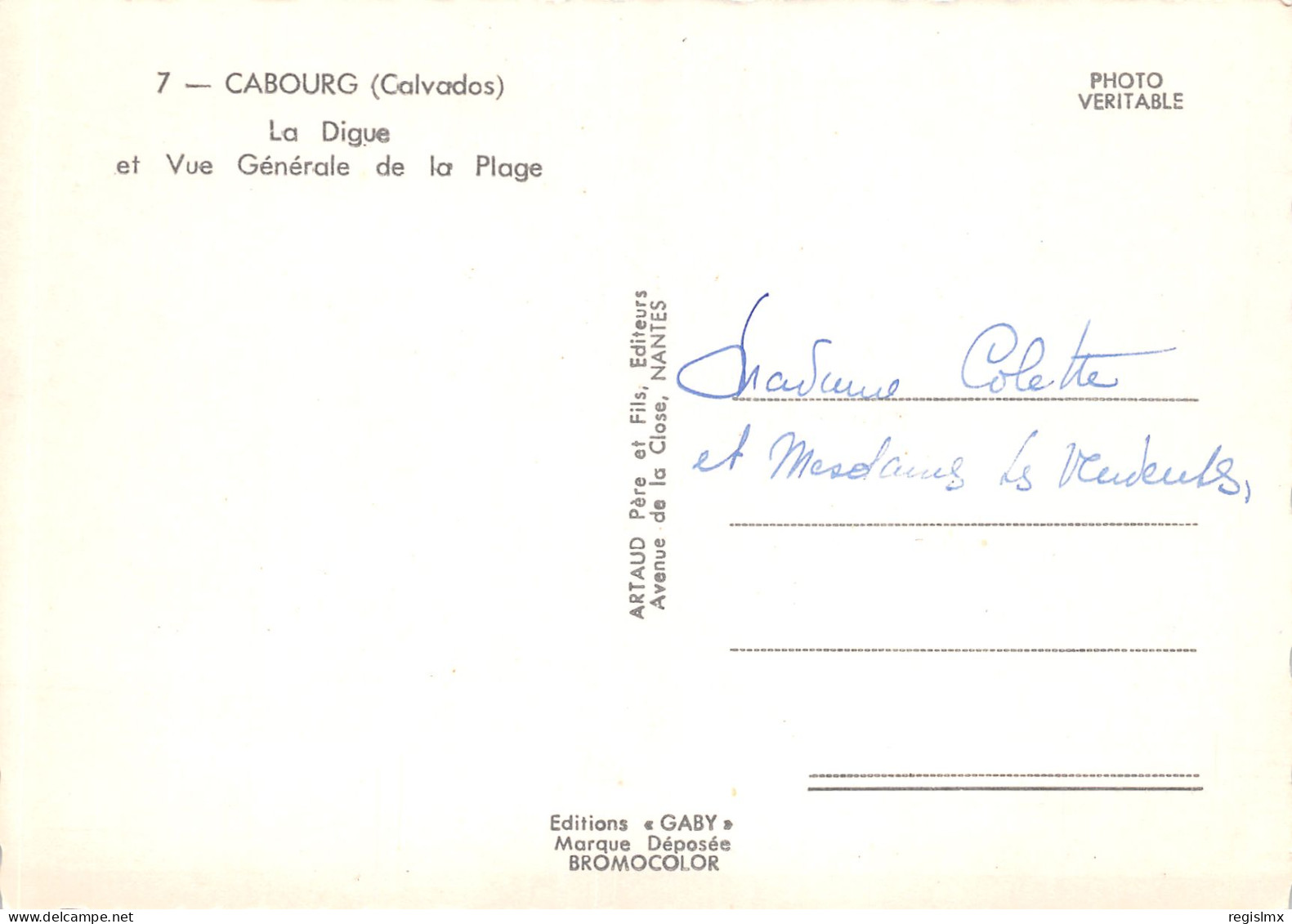 14-CABOURG-N°T2656-C/0269 - Cabourg