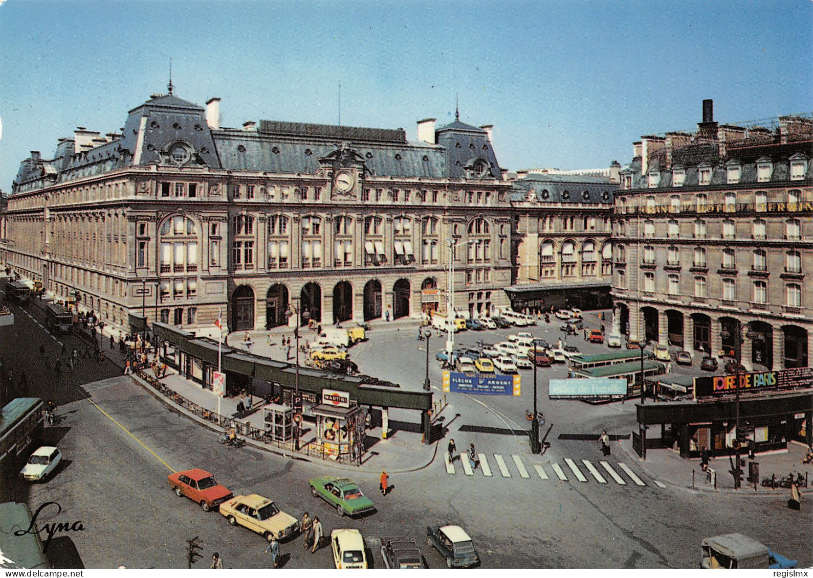 75-PARIS LA GARE SAINT LAZARE-N°T2656-B/0365 - Métro Parisien, Gares