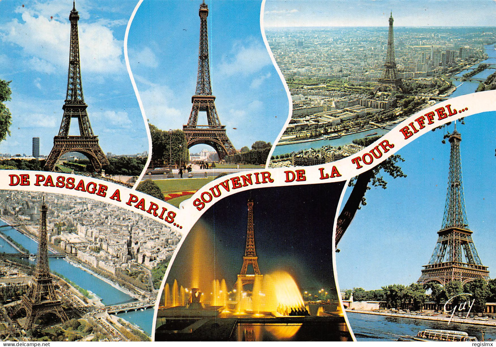 75-PARIS LA TOUR EIFFEL-N°T2656-B/0299 - Tour Eiffel