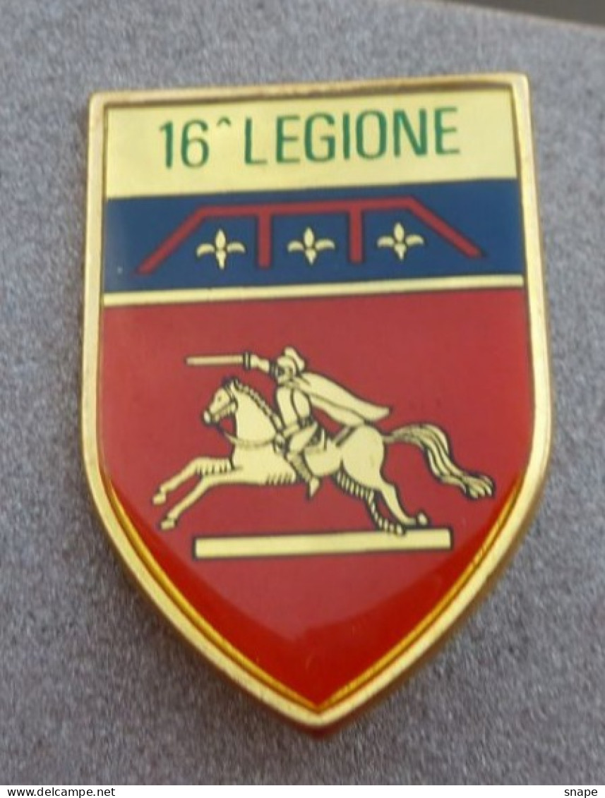 Distintivo Guardia Di Finanza 16^ LEGIONE - Dismesso - Anni 80/90 - Italian Police Pinned Insignia - Used Obsolete (286) - Police
