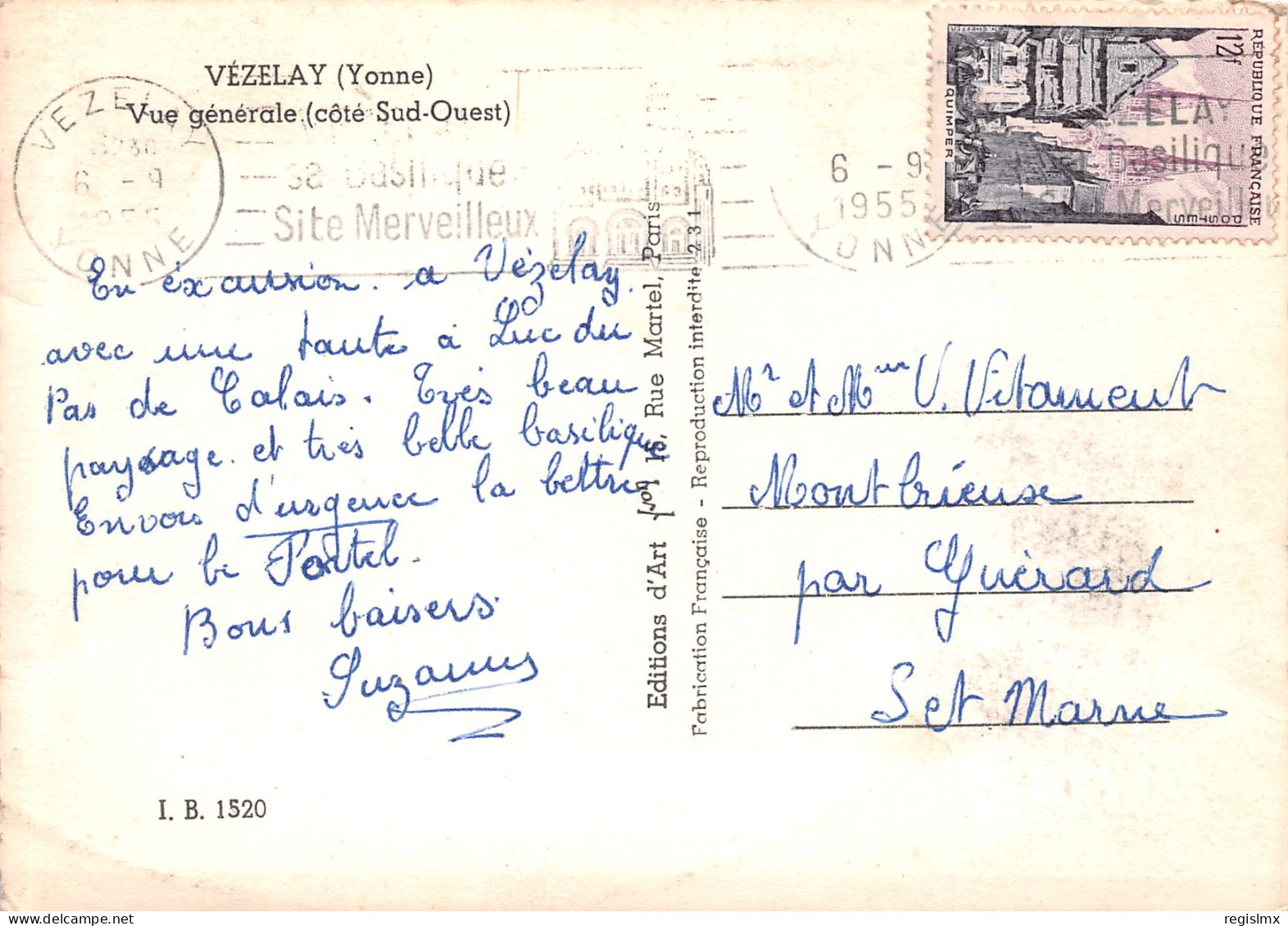89-VEZELAY-N°T2656-B/0115 - Vezelay