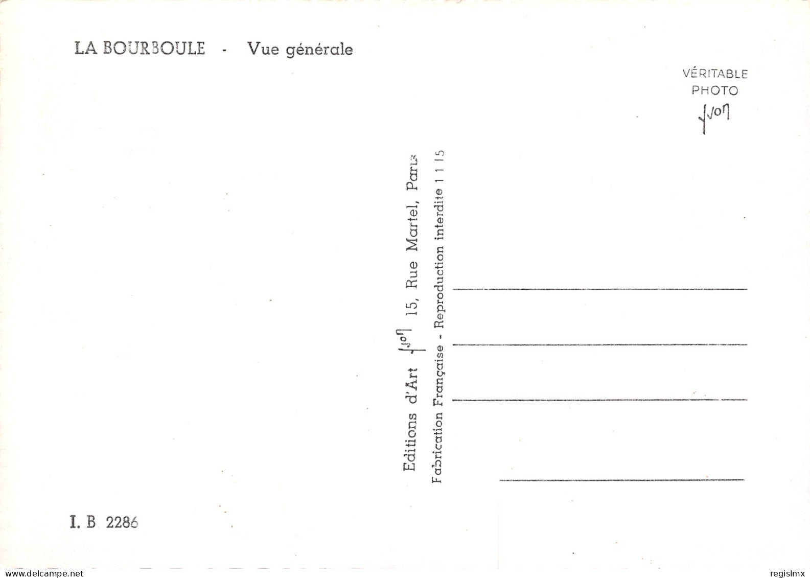 63-LA BOURBOULE-N°T2656-B/0067 - La Bourboule