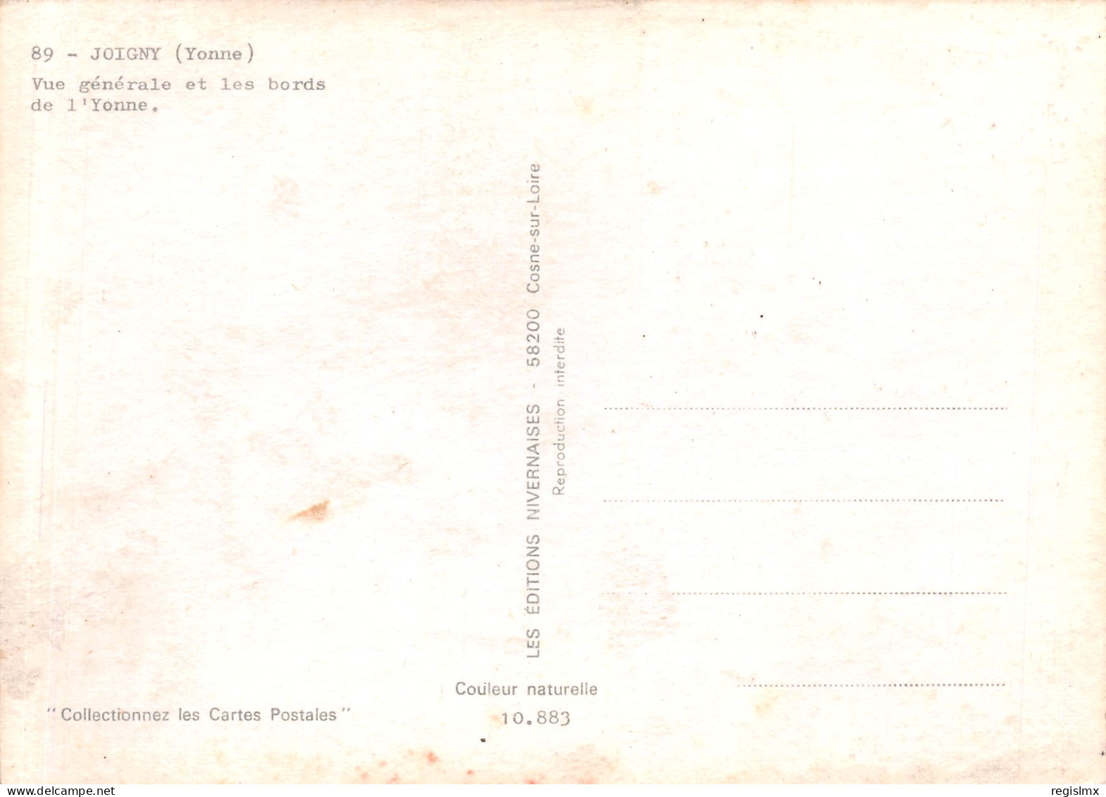 89-JOIGNY-N°T2657-B/0255 - Joigny