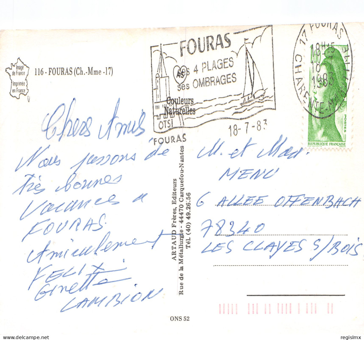 17-FOURAS-N°T2657-A/0123 - Fouras-les-Bains