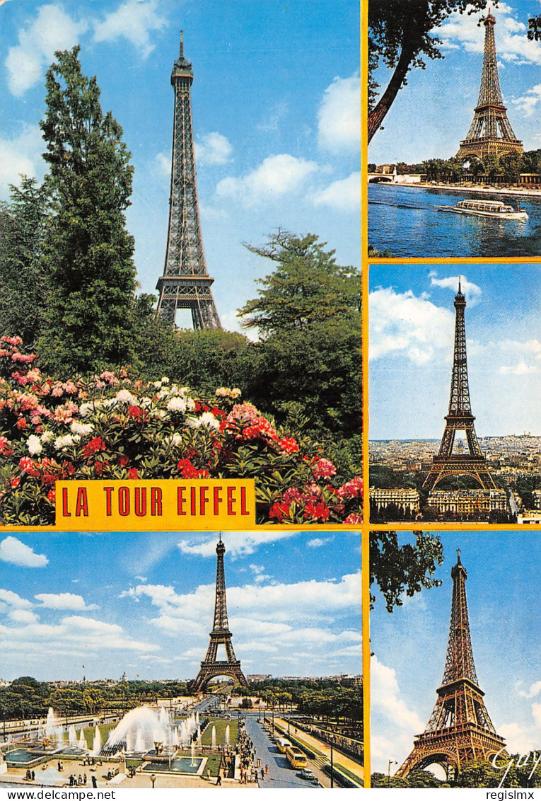 75-PARIS LA TOUR EIFFEL-N°T2656-D/0337 - Tour Eiffel